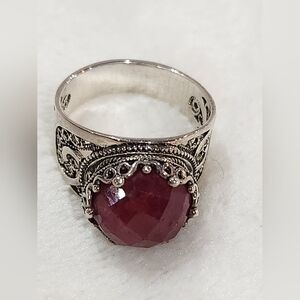 DGS Silver Ruby Ring